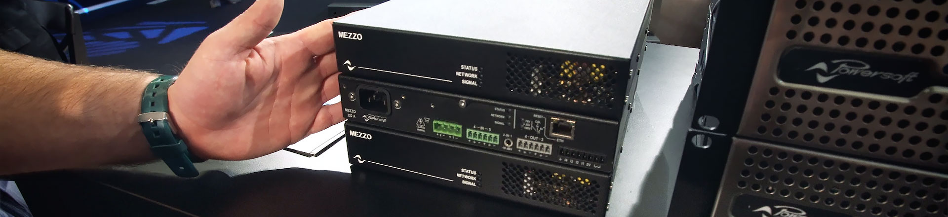 ISE'20: Powersoft Mezzo - Profesjonalny wzmacniacz instalacyjny