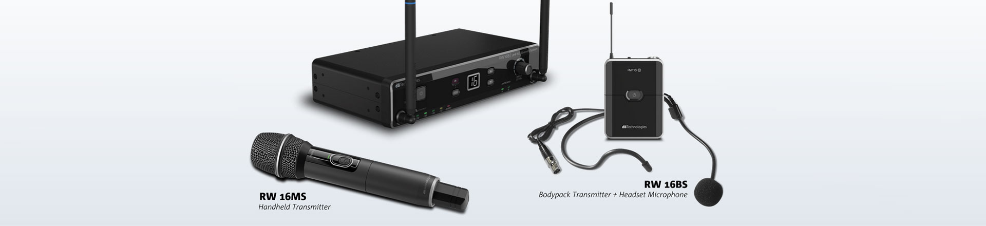 RW16 i DEM30 - dwa nowe systemy bezprzewodowe od dbTechnologies