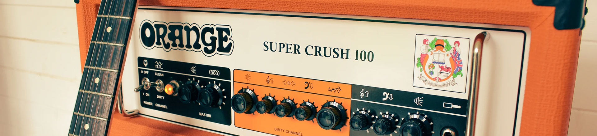 Orange Super Crush 100 - Tranzystorowe, pomarańczowe dobro