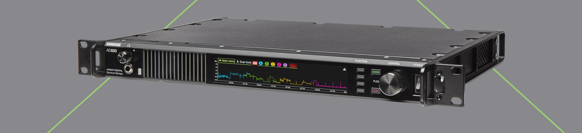 Top of the top: Shure AD600 Axient Digital Spectrum Manager. Cyfrowy system bezprzewodowy przyszłości