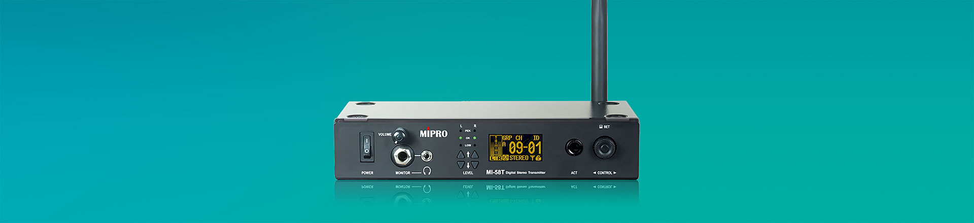 MIPRO prezentuje nowy system IEM MI-58 