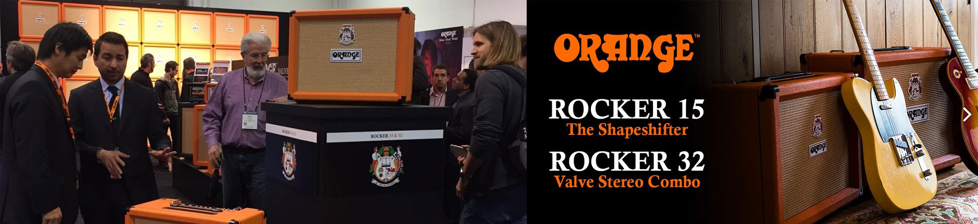 NAMM2017: Rocker - nowe lampowe comba od Orange