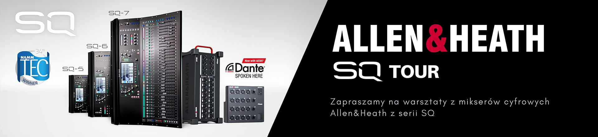 Konsbud Audio zaprasza na warsztaty z mikserów cyfrowych Allen & Heath