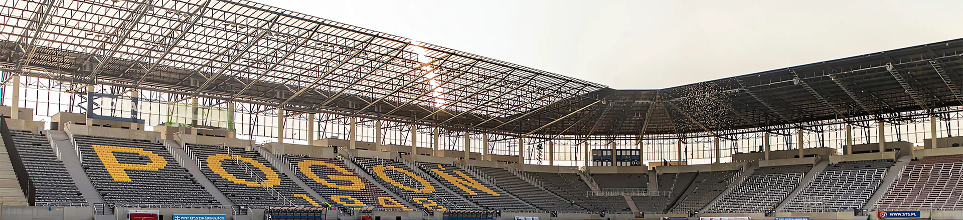 Stadion Pogoni w Szczecinie wyposażony w systemy RCF i Ashly 