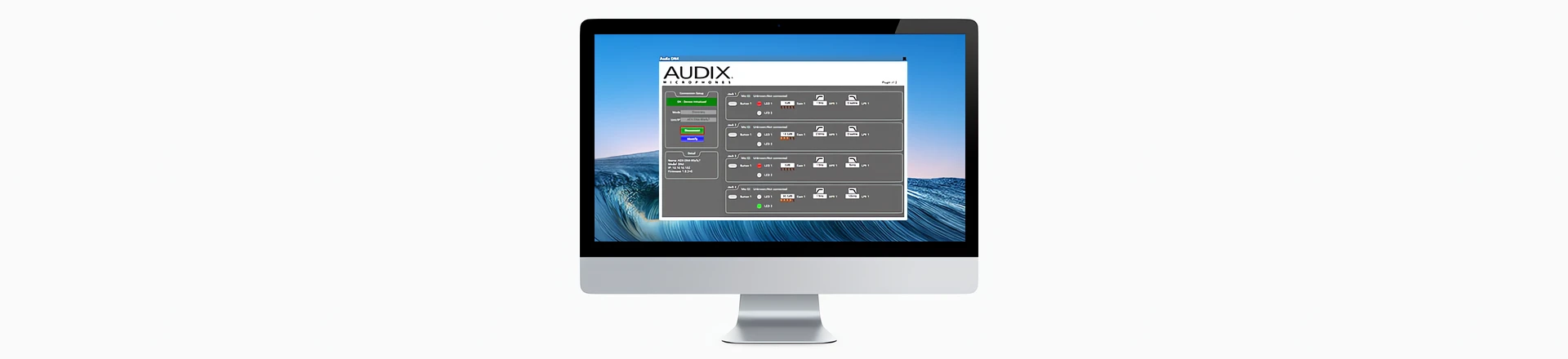 Audix integruje mikrofony instalacyjne z systemem Q-SYS