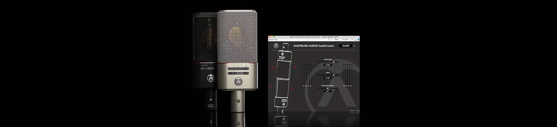 Wejdź w świat dookólnego dźwięku VR z Austrian Audio AmbiCreator