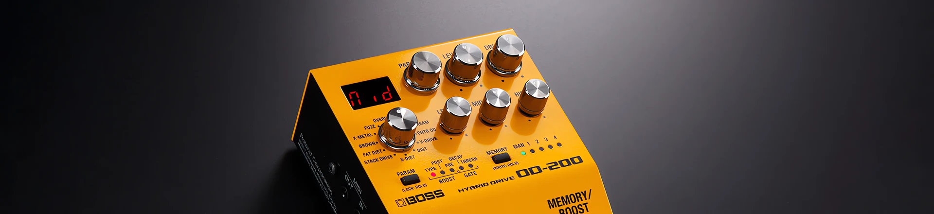 BOSS OD-200 - jazda obowiązkowa dla miłośników przesteru