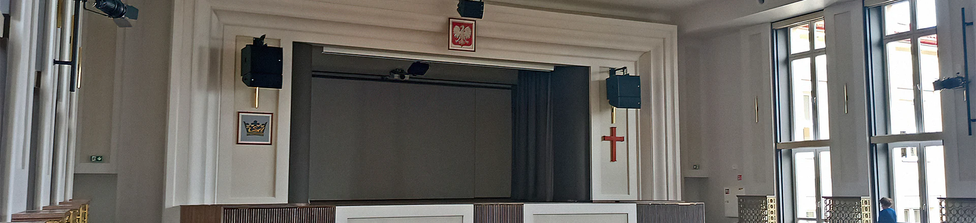 Ciekawe instalacje: System nagłośnienia scenicznego Auli Szkolnej Zespołu Szkół nr 1 w Mińsku Mazowieckim