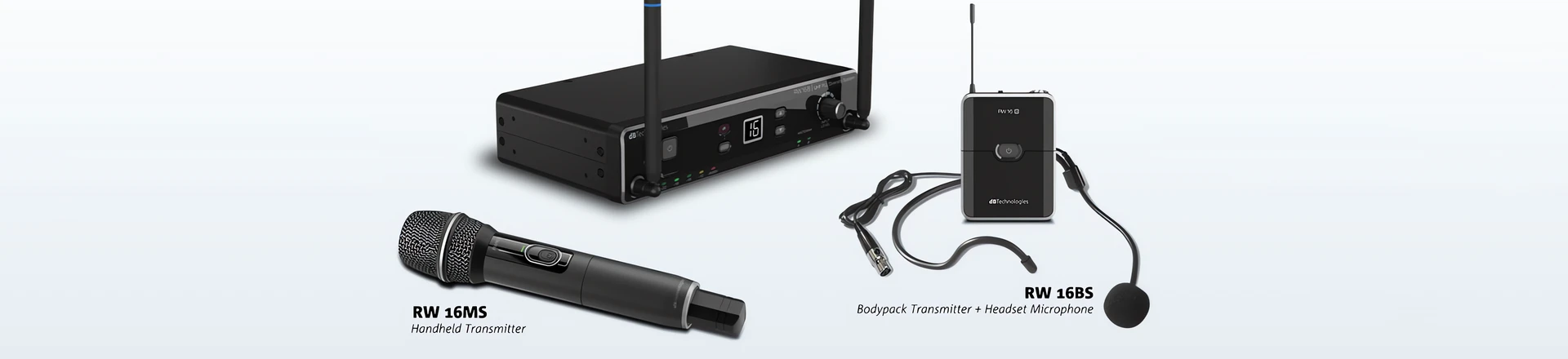RW16 i DEM30 - dwa nowe systemy bezprzewodowe od dbTechnologies