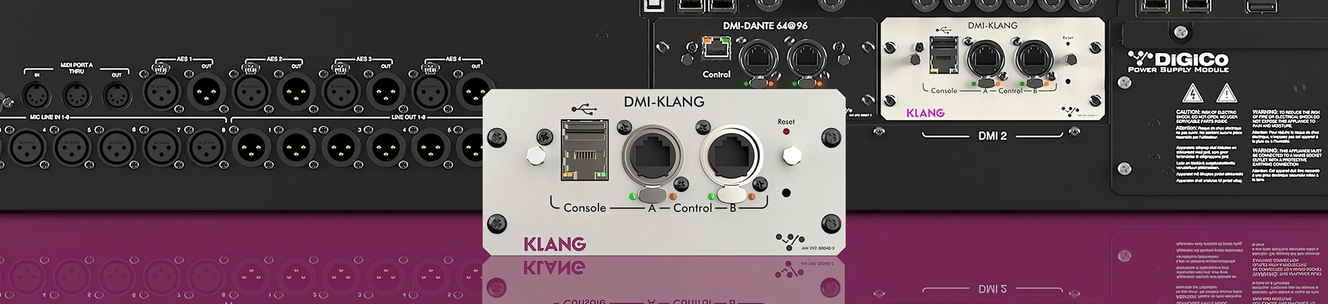 NAMM'20: Karta rozszerzeń DMI-KLANG dla konsolet DiGiCo