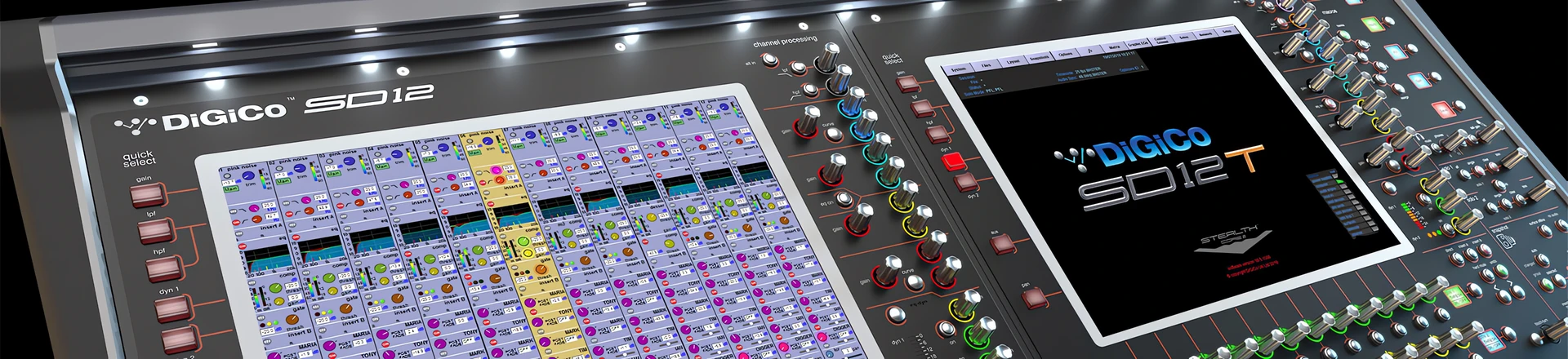 DiGiCo wprowadza nowe oprogramowanie dla teatrów i rynku live SD12T (PLASA Show)