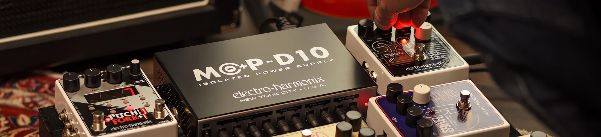 MOP-D10 - Nowy, bogato wyposażony zasilacz od Electro-Harmonix