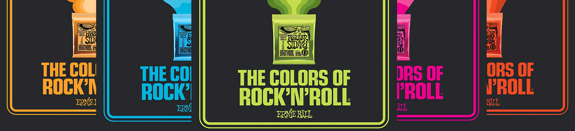 Ernie Ball rusza z kampanią The Colors of Rock and Roll 