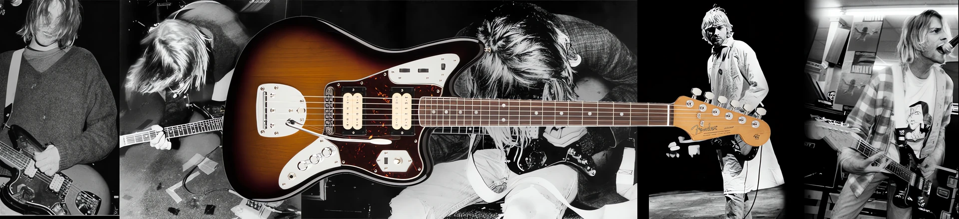Fender Jaguar Kurt Cobain Signature - brzmienie "Nevermind"