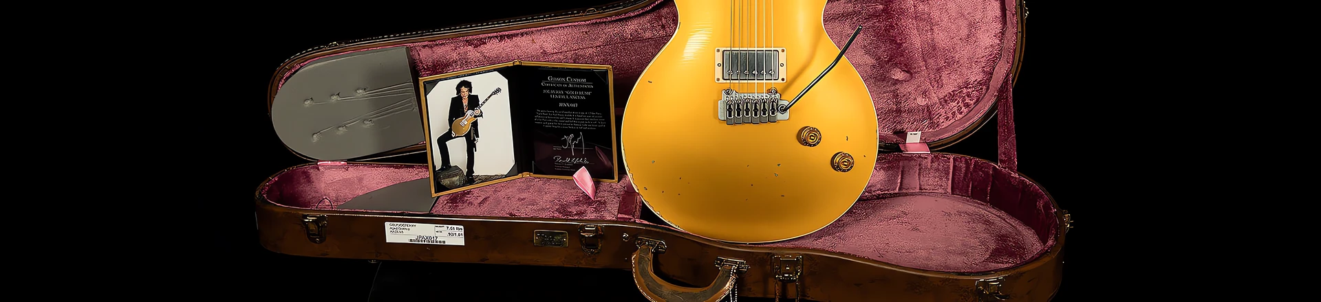Gibson Joe Perry "Gold Rush" Les Paul - kolejna nowość z USA