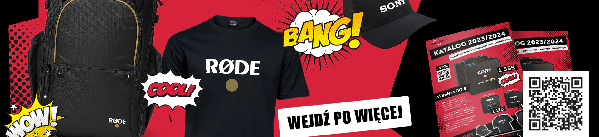 T-shirty, czapki, plecaki - Bonusy w nowej promocji Audiostacji