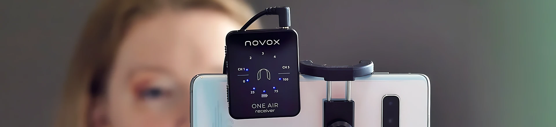 ONE AIR - Bezprzewodowy system do nagrywania dźwięku od Novox
