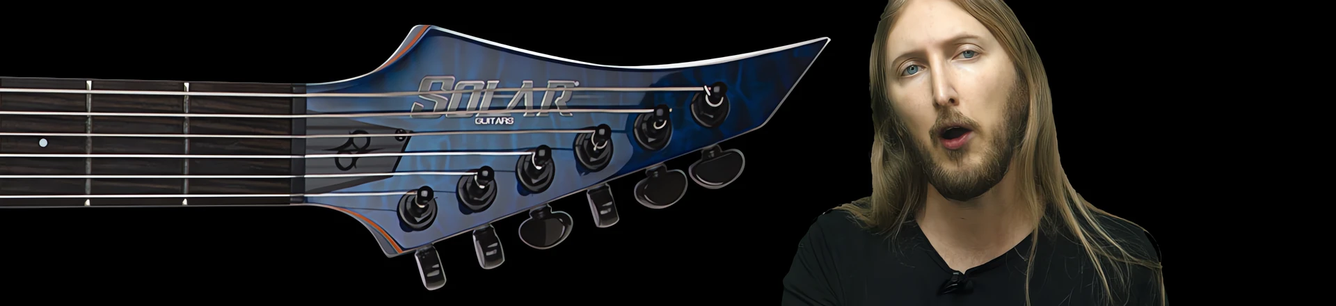 Ola Englund prezentuje własną markę - Solar Guitars 