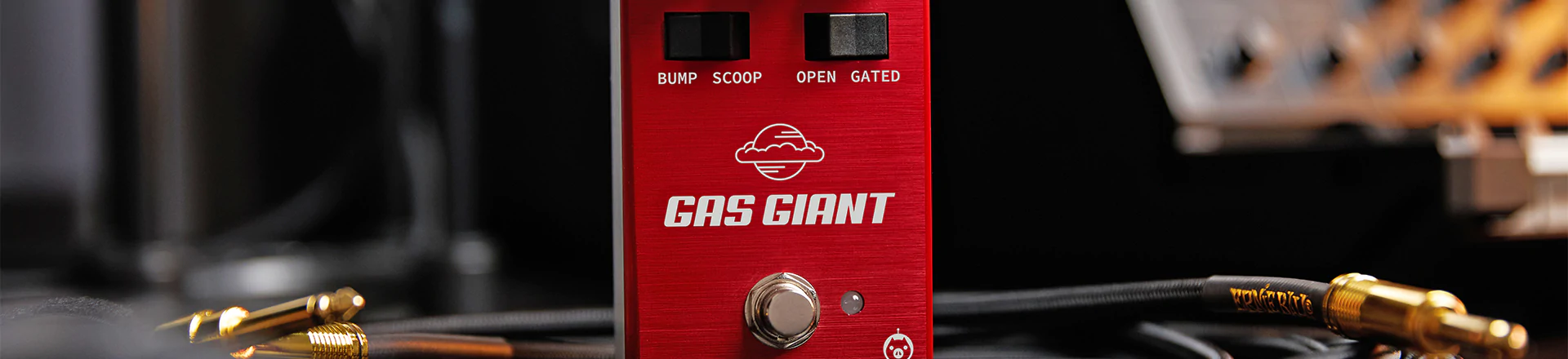  Pigtronix Gas Giant Jumbo Fuzz - klasyczny analogowy fuzz
