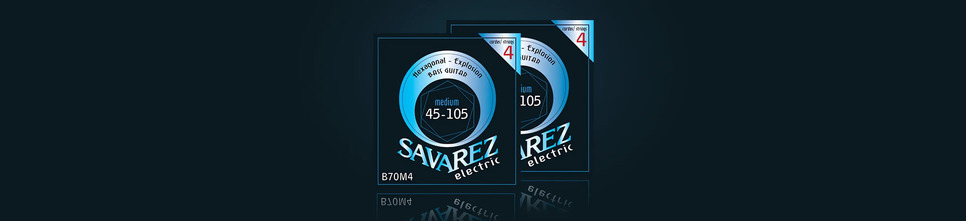 Savarez na basowo - nowy set strun B70M4