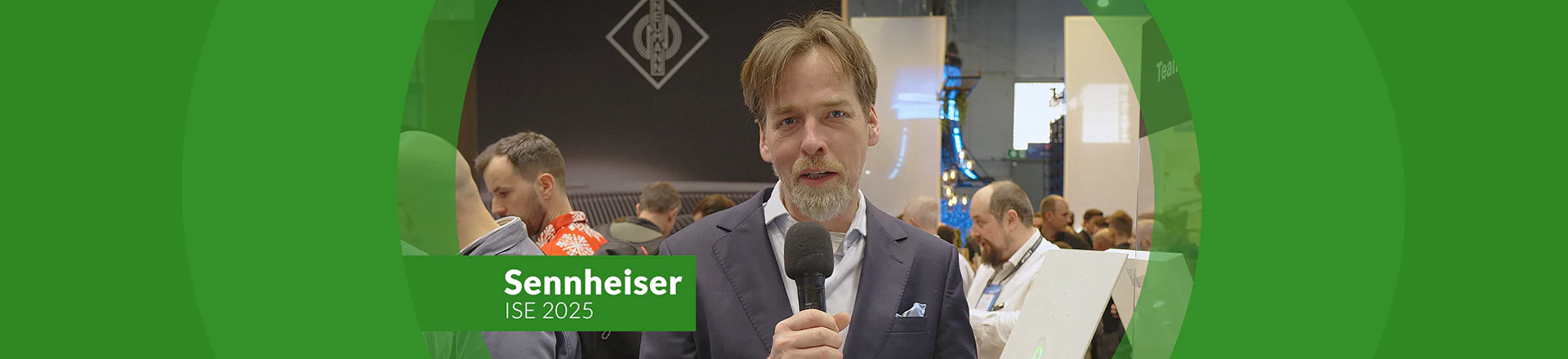 ISE'25: Świat nowoczesnej konferencji wg Sennheiser - Panel sufitowy TCC M CT oraz video bary