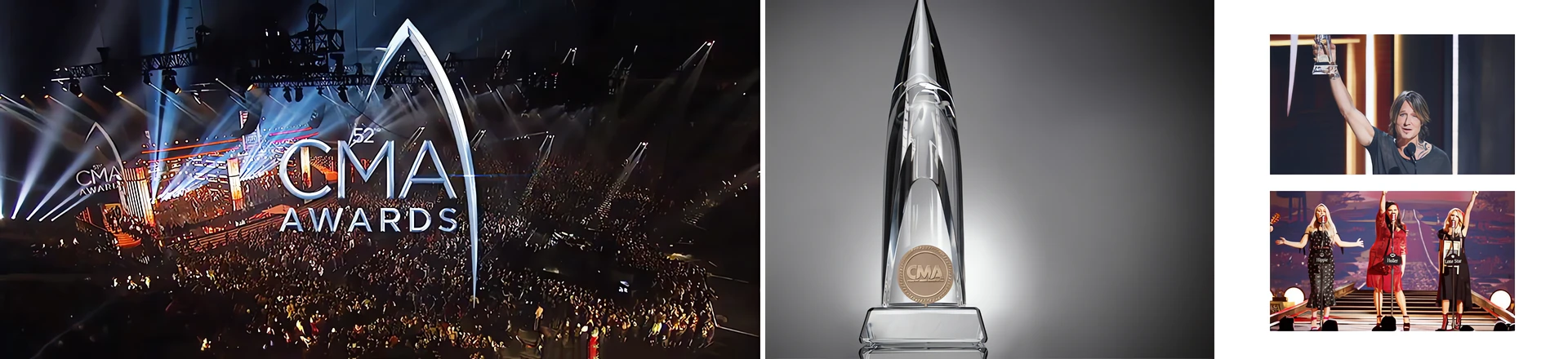 CMA Awards z zestawami bezprzewodowymi Shure Axient Digital