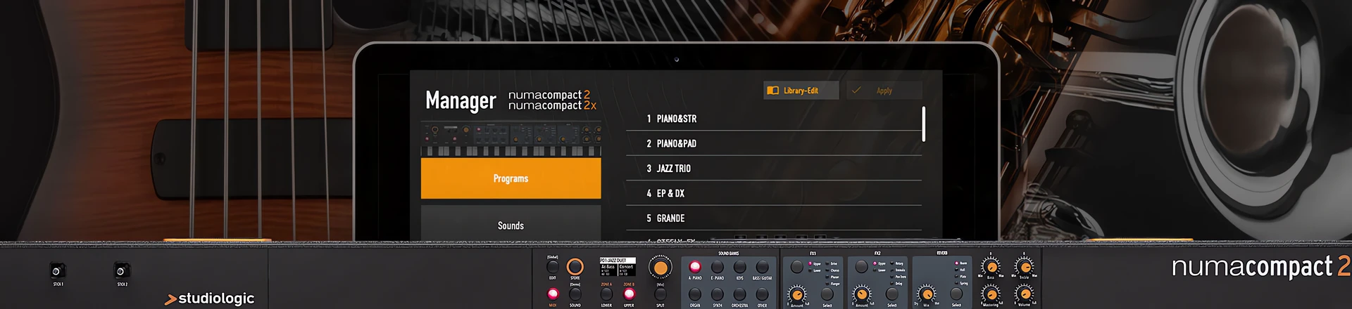 Studiologic publikuje firmware v1.2.0 i brzmienia dla pianin Numa Compact 2 i 2x