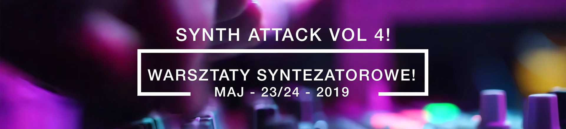 Synth Attack! Warsztaty produkcji muzyki i otwarte spotkanie instrumentami