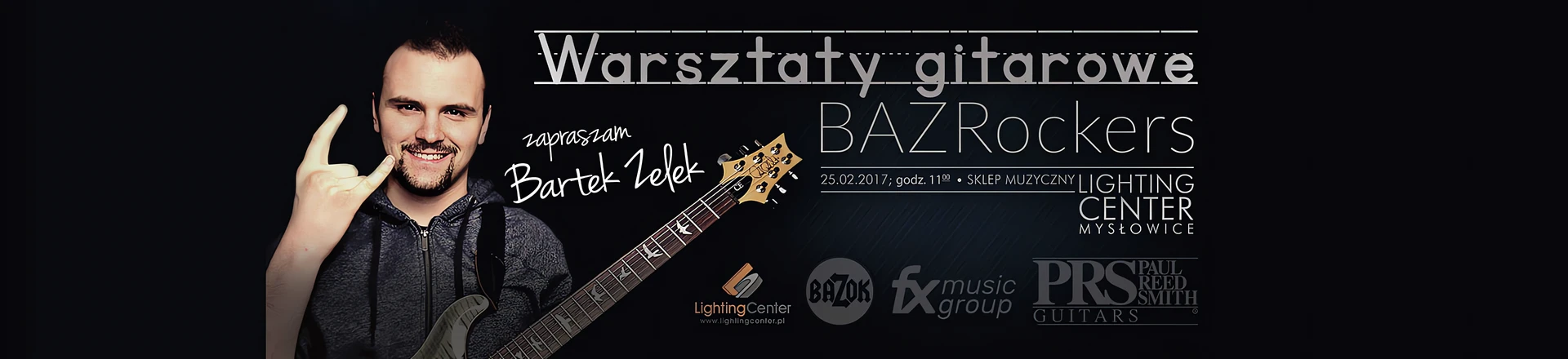 Warsztaty gitarowe z Bartoszem Zelkiem już 25 lutego!