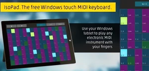 IsoPad: darmowa kontrola MIDI za pomocą urządzeń Windows