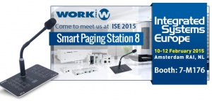 ISE 2015: Debiut Smart Paging Station 8 od WORK Pro