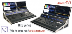 PROMOCJA! Zero88 ORB Series - konsola oświetleniowa XXI wieku!
