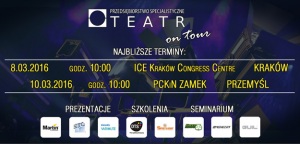 Prezentacja oświetlenia z dystrybucji PS Teatr