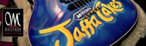 Urodzinowa gitara Jaffa Cake dla Stevena Wilsona z zespołu Porcupine Tree