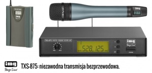 IMG Stage Line TXS-875: niezawodna transmisja bezprzewodowa.
