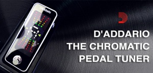 D'Addario Chromatic Pedal Tuner - mały, skuteczny i innowacyjny