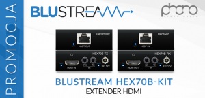 Phono Media: Promocja na Blustream HEX70B-KIT - Extender HDMI 