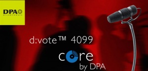 DPA: Technologia CORE już w mikrofonach d:vote 4099
