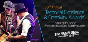 NAMM'18: Znamy zwycięzców 33. edycji TEC Awards!