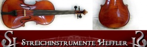 Instrumenty smyczkowe z pracowni Klausa Hefflera