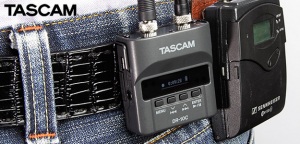 Tascam DR-10L - Cyfrowy rejestrator audio z mikrofonem lavalier