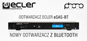 ISE2017: Ecler eSAS-BT - najnowszy odtwarzacz audio z bluetooth