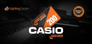Lighting Center: Cash Back Casio - zdobądź bon na zakupy!