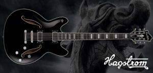 Hagstrom Viking Deluxe - baryton o konstrukcji semi-hollow