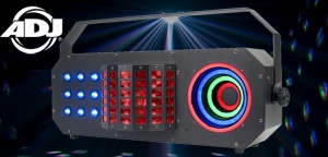 ADJ Boom Box FX3 - 3 efekty w jednym urządzeniu