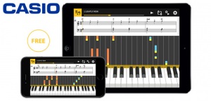 Casio i nowa aplikacja Chordana Play for Piano