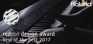 Roland FP-90 z najważniejszą nagrodą Red Dot Design Awards
