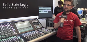 Stoły SSL L300 & L500 oraz sumator Sigma na Prolight+Sound 2016