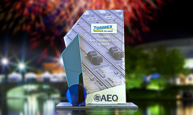 Tommex najlepszym dystrybutorem AEQ 2020 w Europie