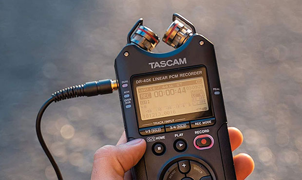 Tascam DR40X najlepszym rejestratorem dźwięku według MusicRadar